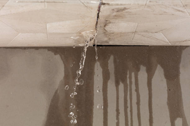 Professional Structural Drying technician working in Center Ossipee, NH